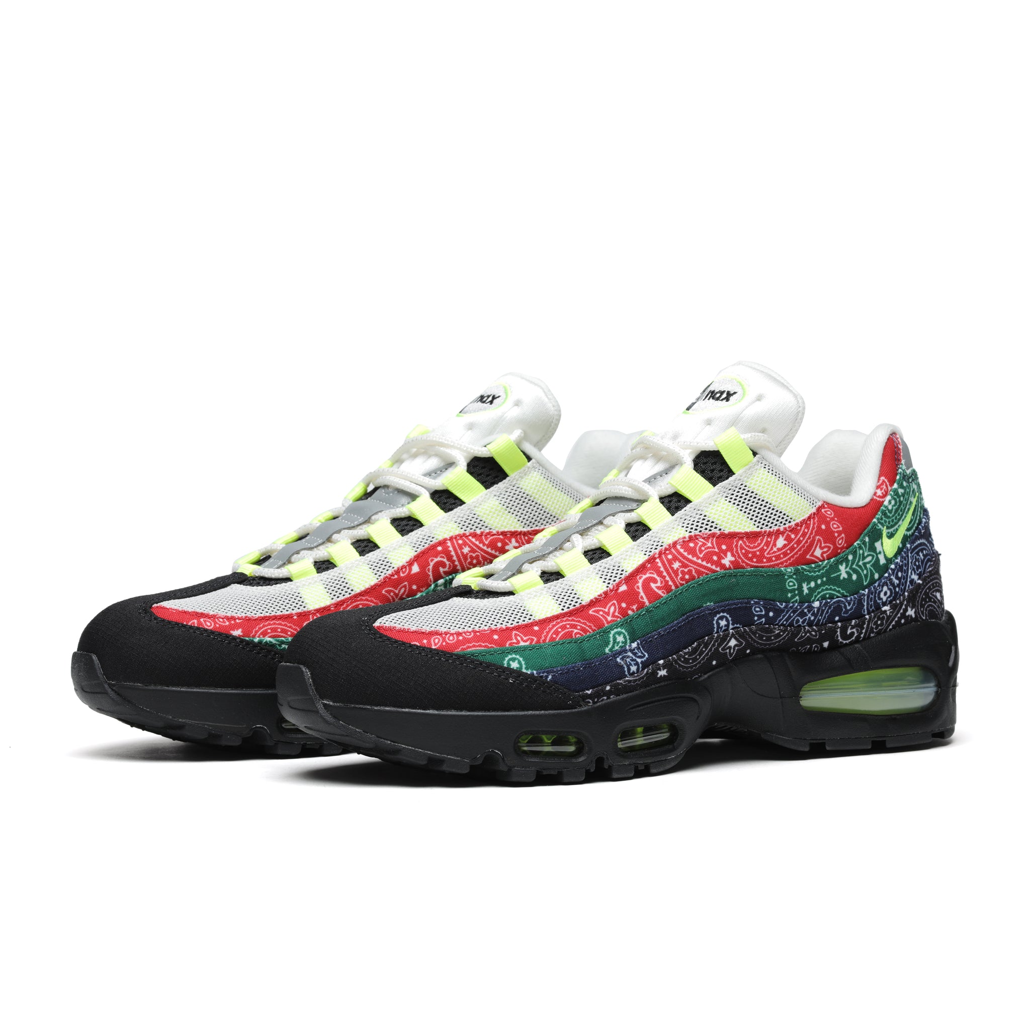 IQ0620-100] Nike Air Max 95 OG Big Bubble 'Paisley Bandana' (Sail