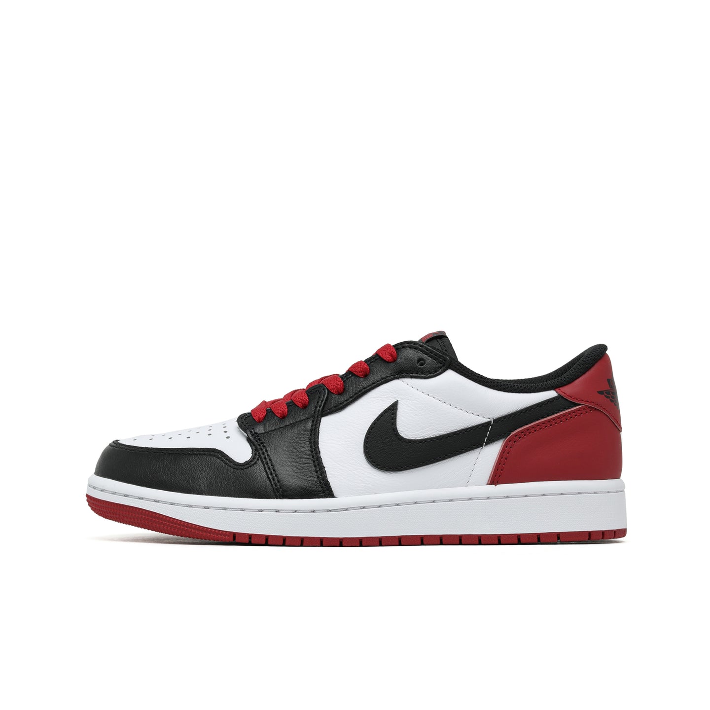 Big Kids' Air Jordan 1 Low OG 'Black Toe'