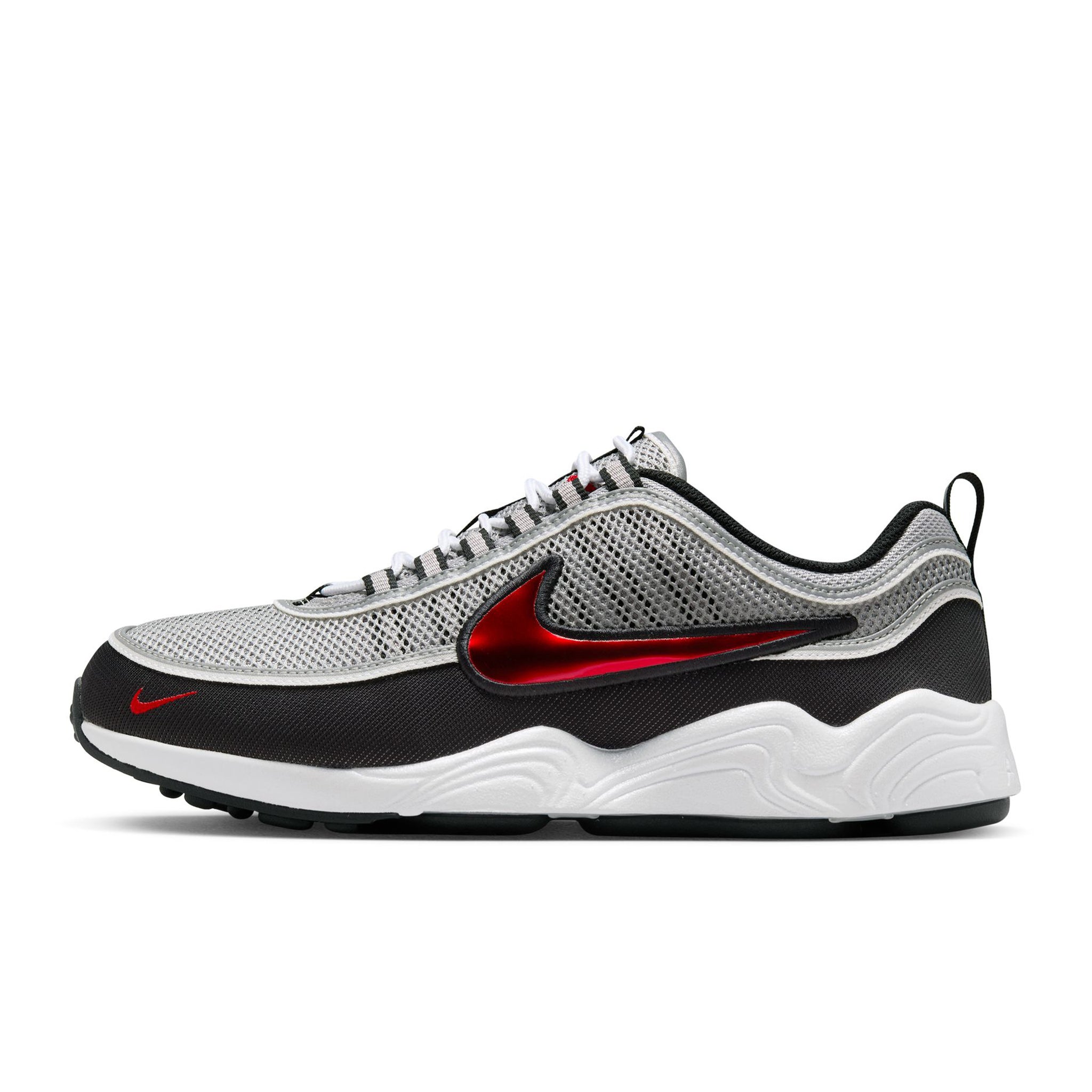 HF9117-001] Nike Air Zoom Spiridon SP (Metallic Silver, Sport Red  