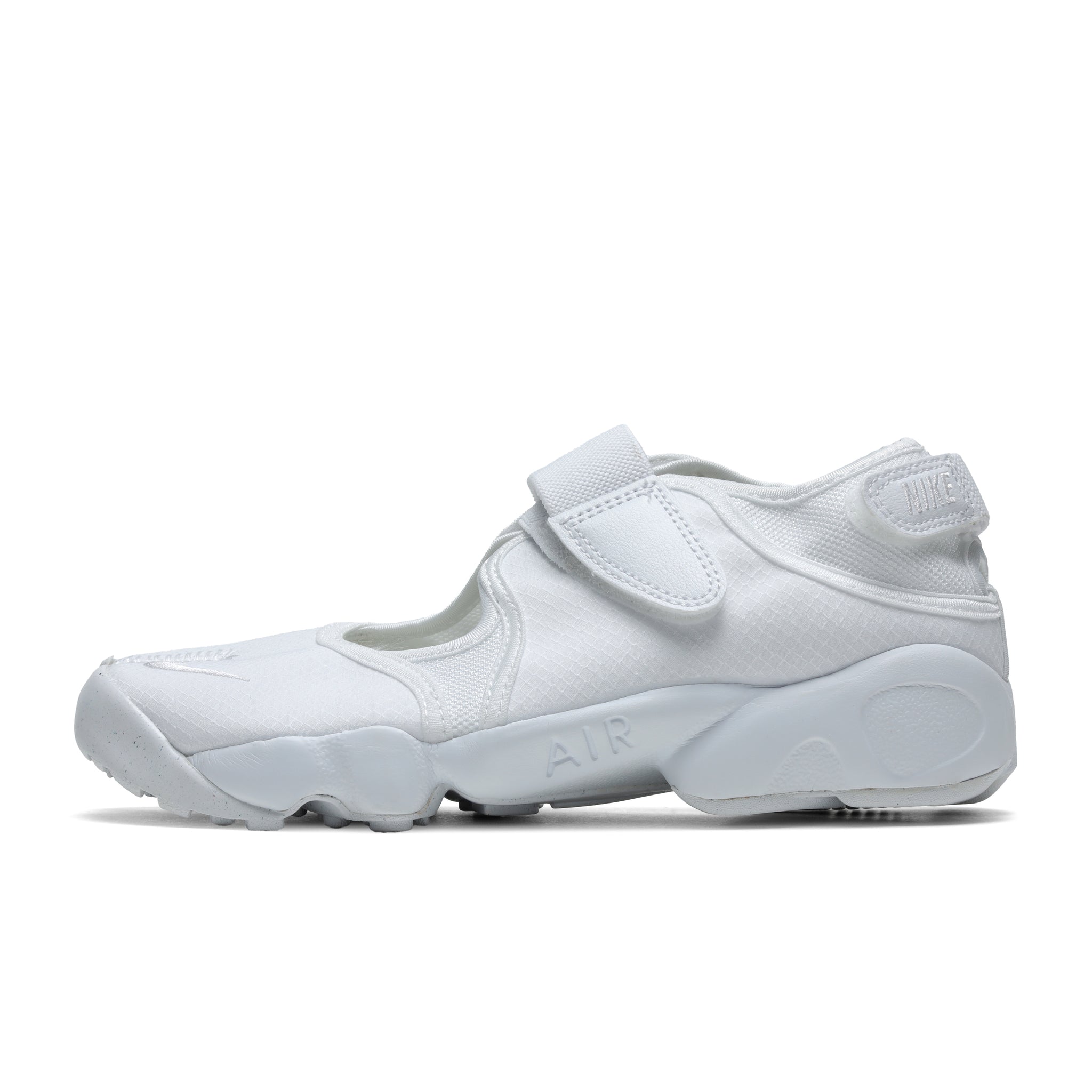 DN1338-100] Women's Nike Air Rift Breathe (White, Pure Platinum