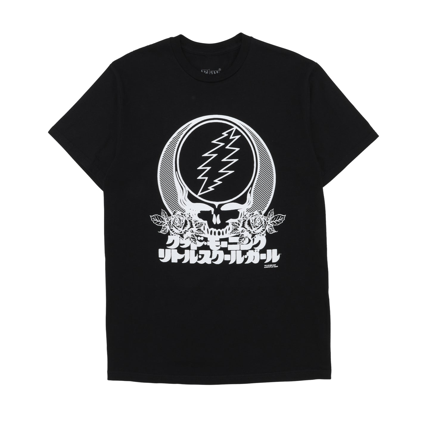 Play Dead Tweed T-Shirt Black