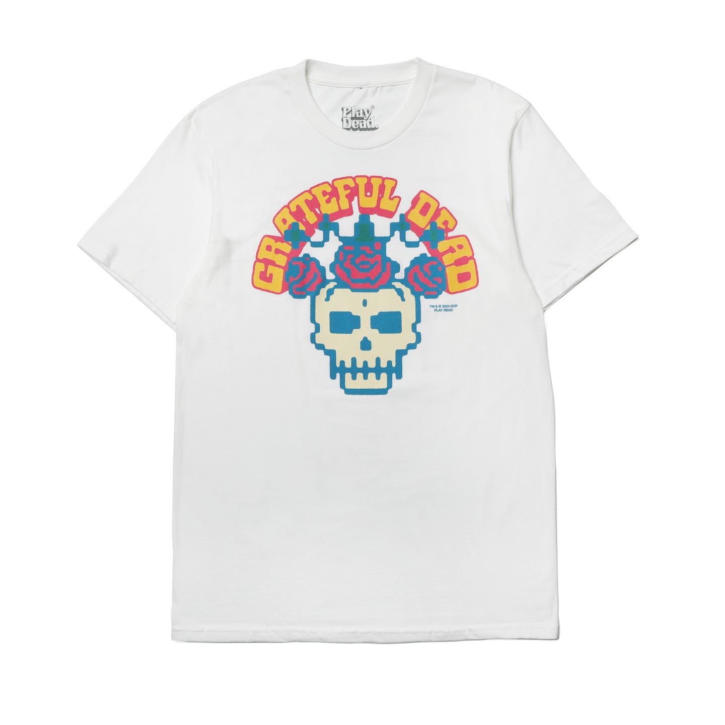 Play Dead Pixel T-Shirt White