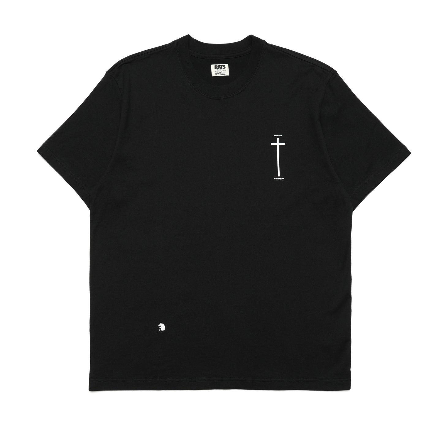 Rats Cross T-Shirt Black
