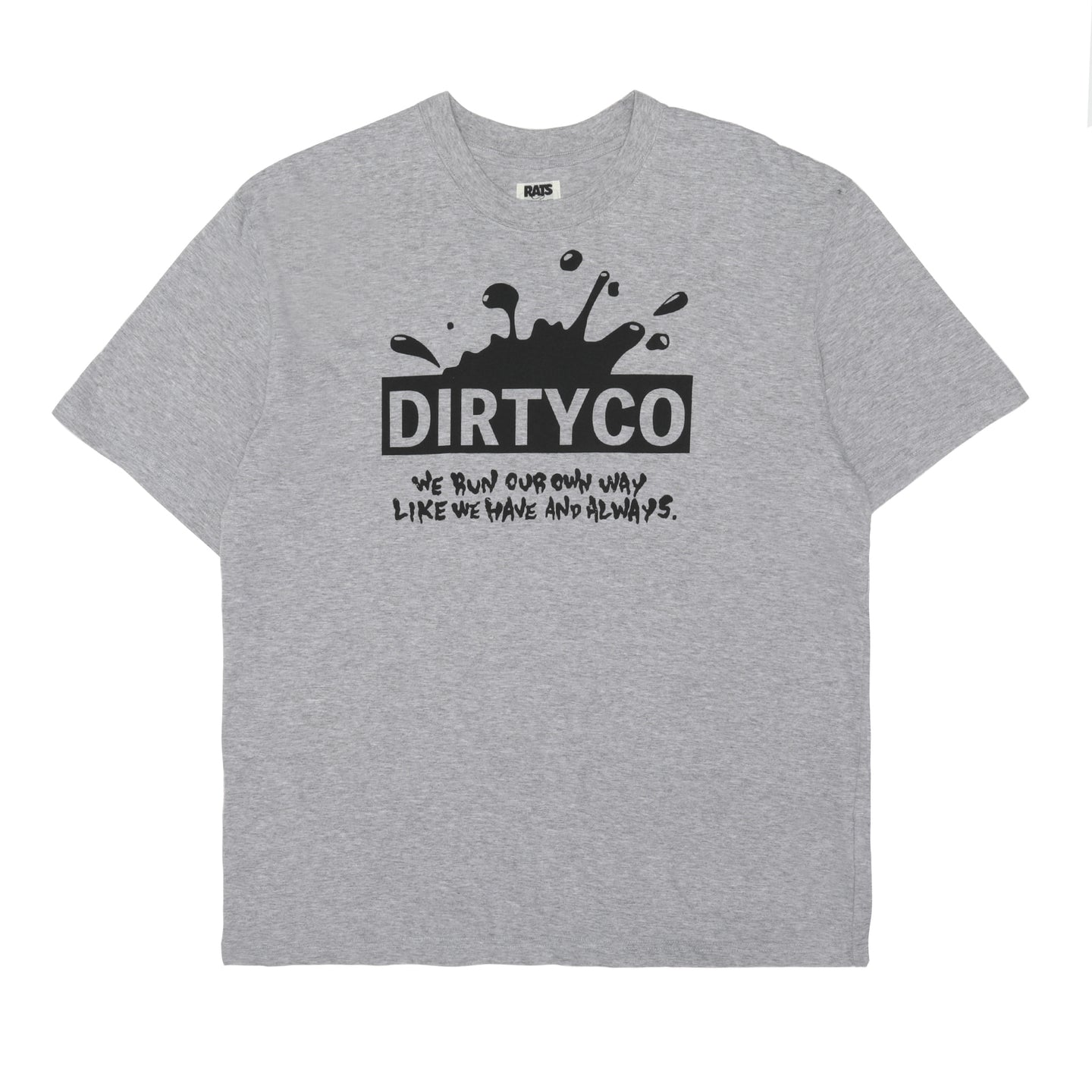 Rats DirtyCo T-Shirt Gray