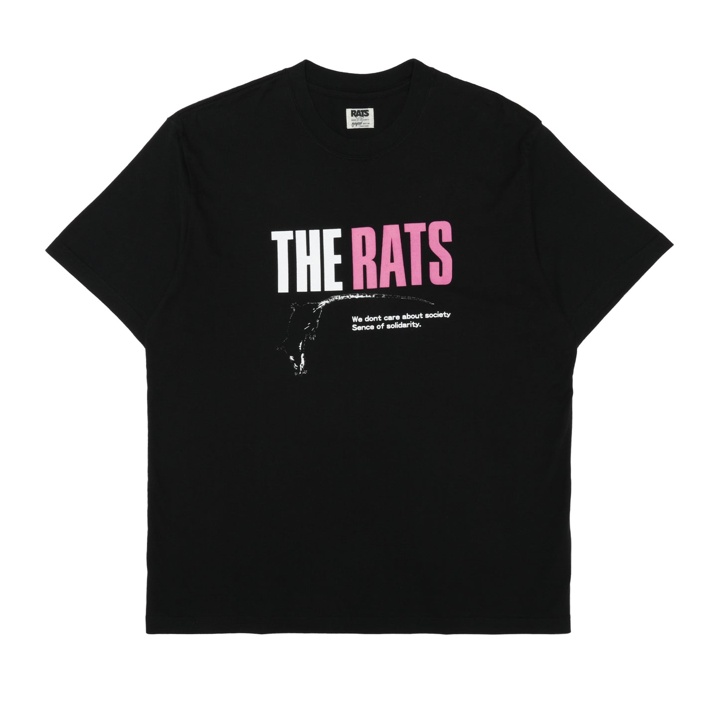 Rats Rat T-Shirt Black