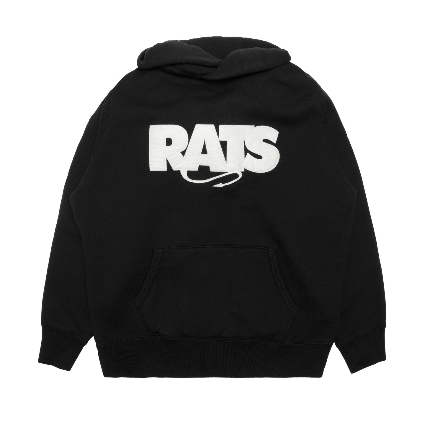 Rats Box Logo Hoodie Black