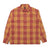 Rats Cotton Check Shirt Orange Check
