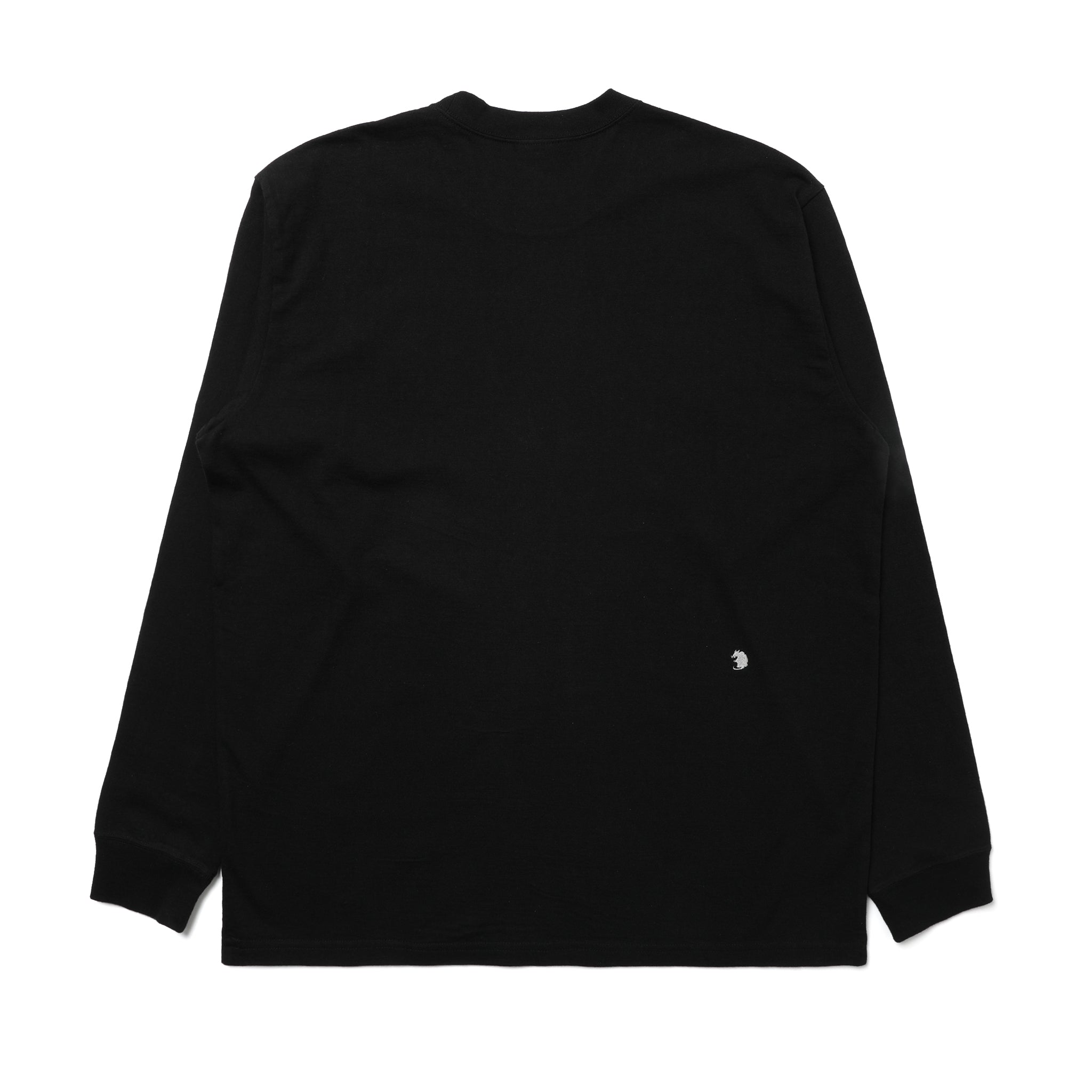 24'RTC-0801] Rats Emblem Logo L/S Tee (Black) – The Darkside