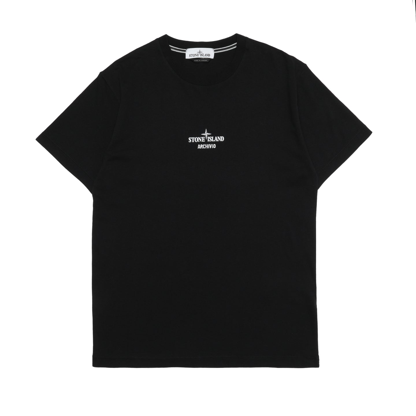 Stone Island Archivio Project_Lino Watro T-Shirt Black