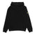 Stone Island Stretch Cotton Fleece Hooded Sweatshirt Black