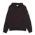 Stone Island Cotton Fleece Hooded Sweatshirt Dark Burgundy
