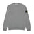 Stone Island Cotton Fleece Crewneck Sweatshirt Dust Melange