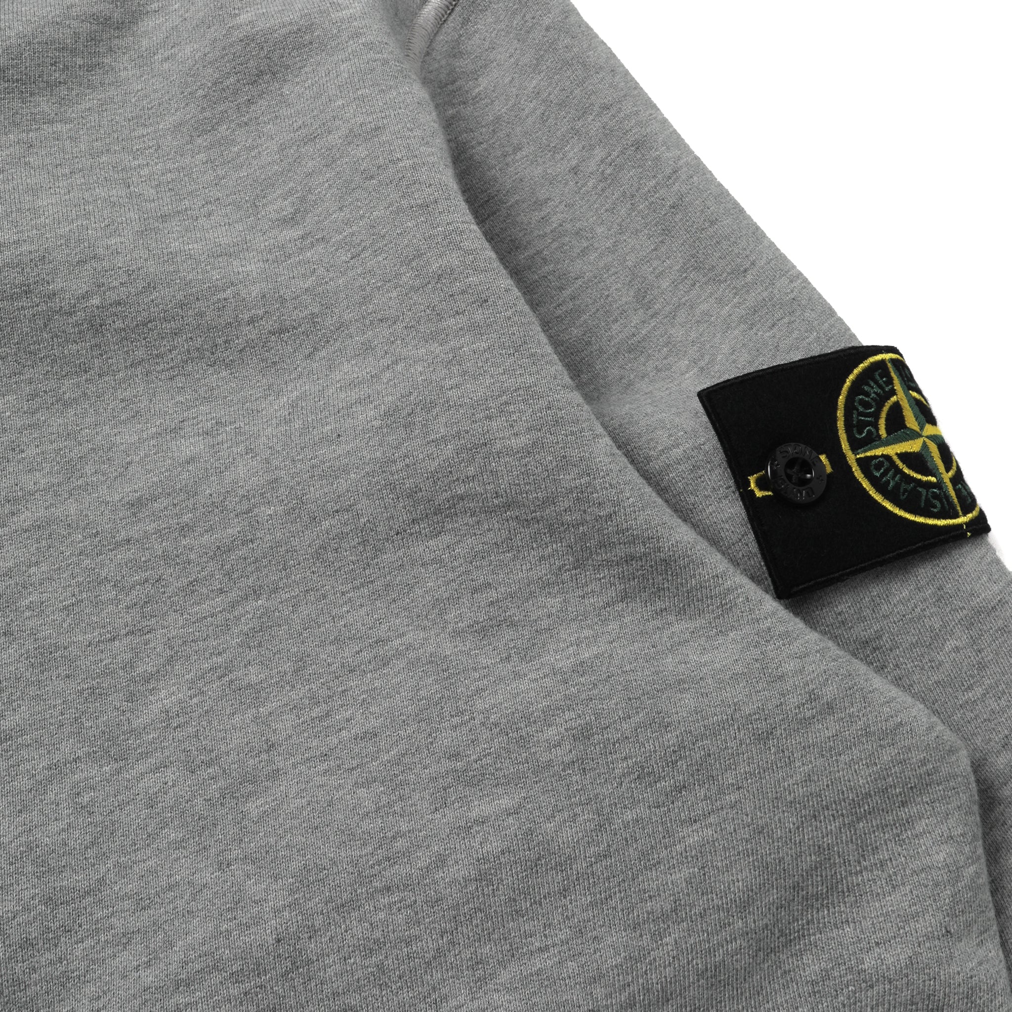 6100045_V0M64] Stone Island Organic Cotton Fleece Hooded