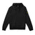 Stone Island Cotton Fleece Hooded Sweatshirt Black