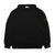 Stone Island Organic Cotton Fleece Hooded Sweatshirt Black