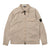 Stone Island Brushed Organic Cotton Canvas 'Old' Effect Overshirt Desert