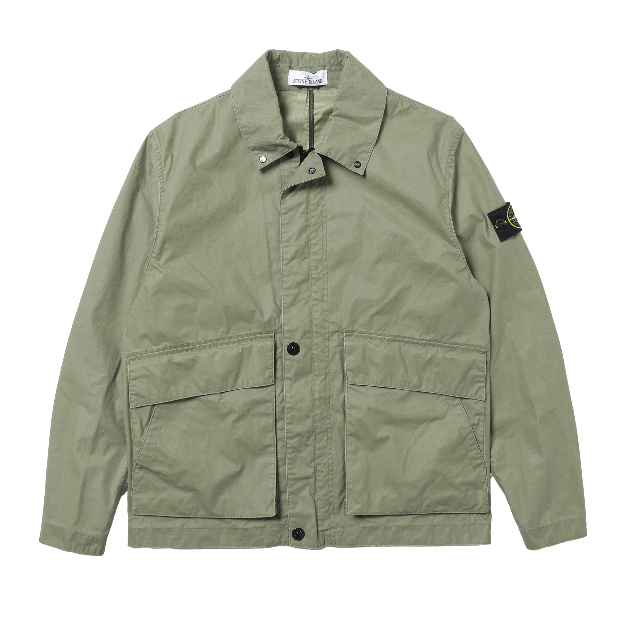 ミリタリージャケット stone  military utility jacket StoneIsland-Jacket-Green-