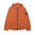 Stone Island Supima Cotton Hooded Blouson Jacket Sienna Brown