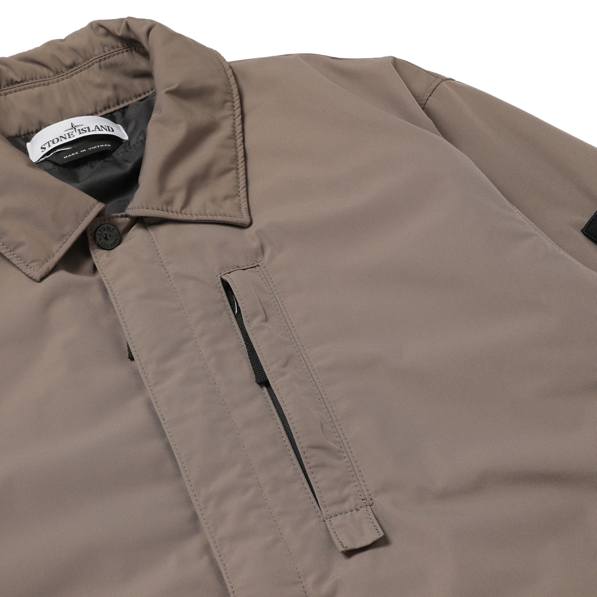 Q0726_V0075] Stone Island Polyester Micro Twill Jacket
