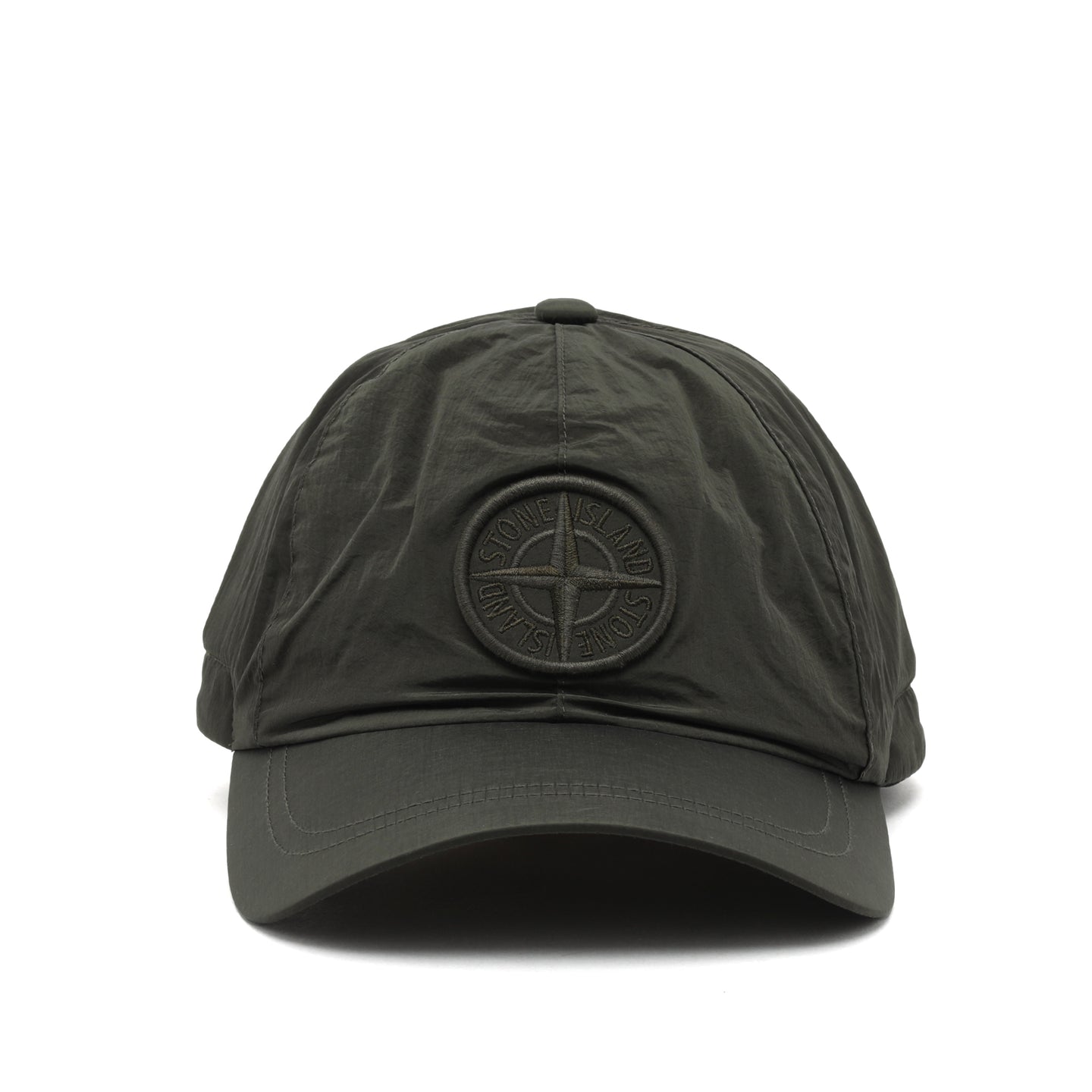 Stone Island Nylon Metal ECONYL® Regenerated Nylon Cap Olive Green