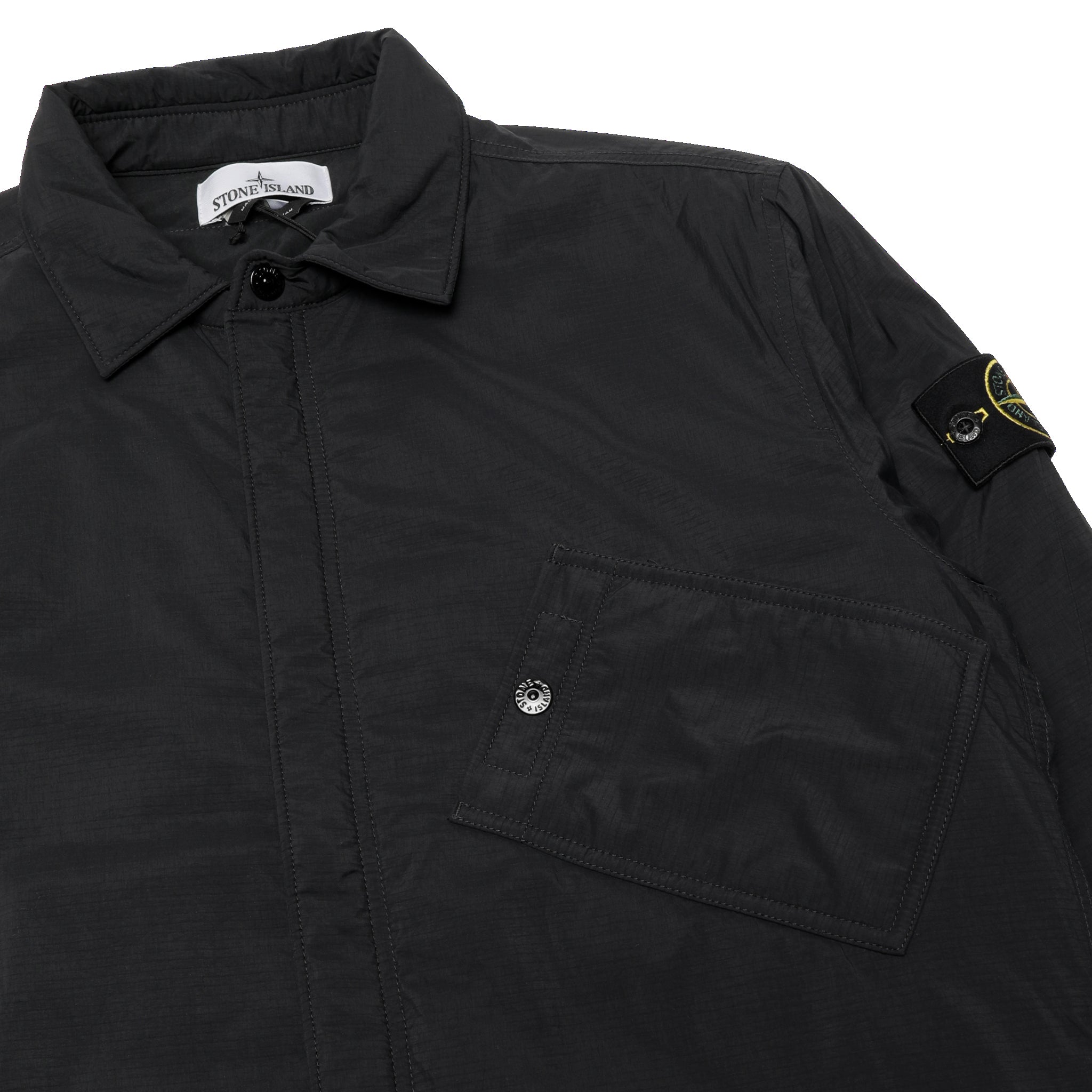 K2S15120007S0182-V0029] Stone Island Matt Ripstop Cordura Zip
