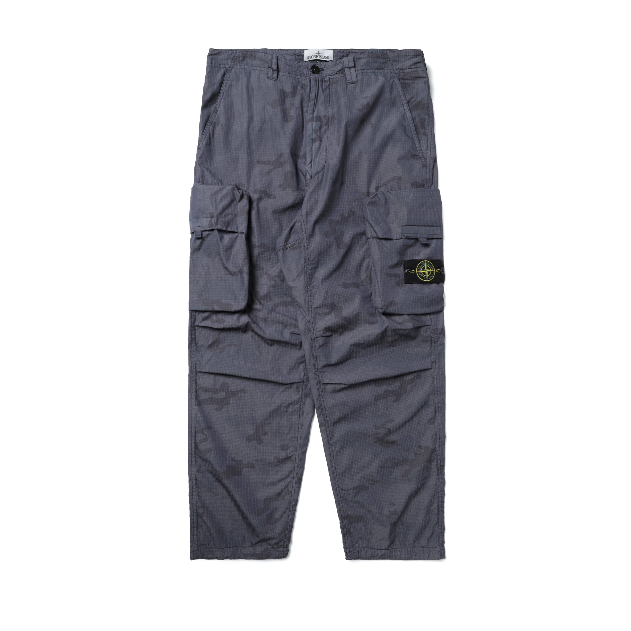 L1S15310036S00E9-V002D] Stone Island Camo Cotton Nylon Micro
