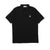 Stone Island 50/2 Organic Pique Short Sleeve Polo Shirt Black