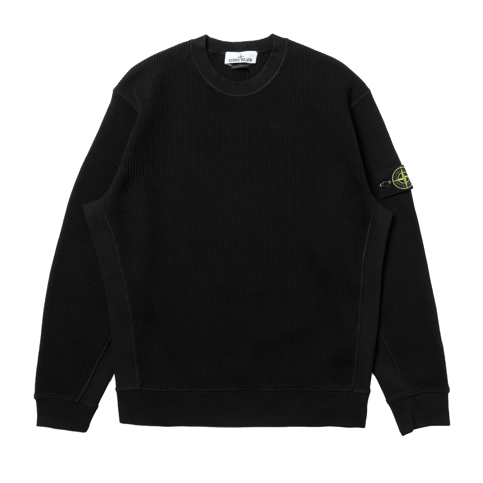 L1S156100056S0044-V0029] Stone Island Organic Cotton Waffle Fleece