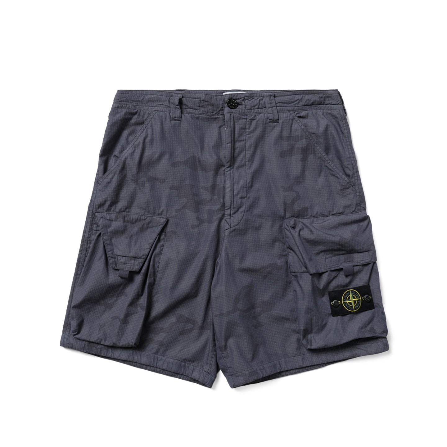 Stone  Bermuda Shorts 美品 L1S15L100009S00E9-V002D] Stone Island Camo Bermuda Short (Blue