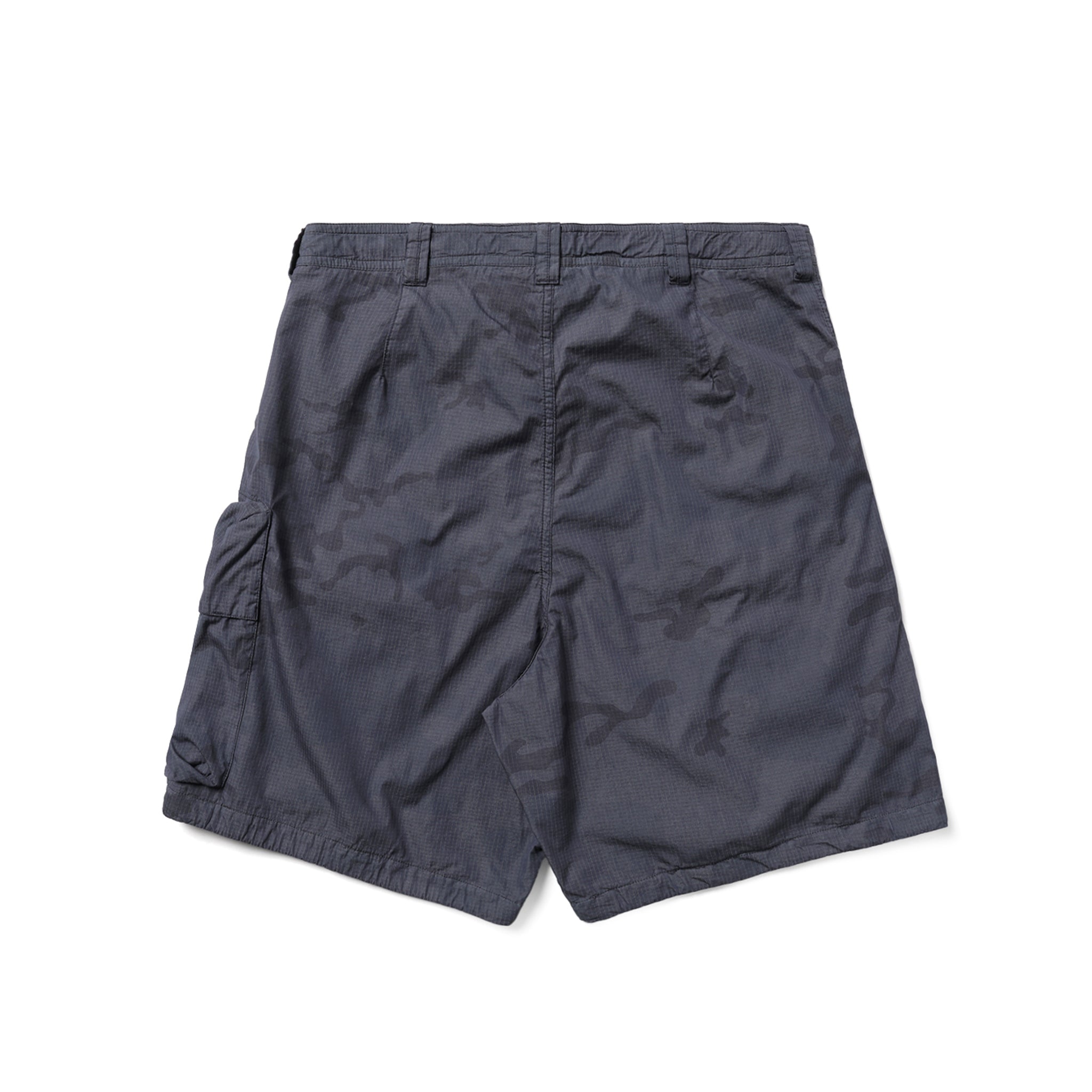 L1S15L100009S00E9-V002D] Stone Island Camo Bermuda Short (Blue