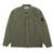 Stone Island Organic Cotton Ripstop Overshirt Green - The Darkside Initiative
