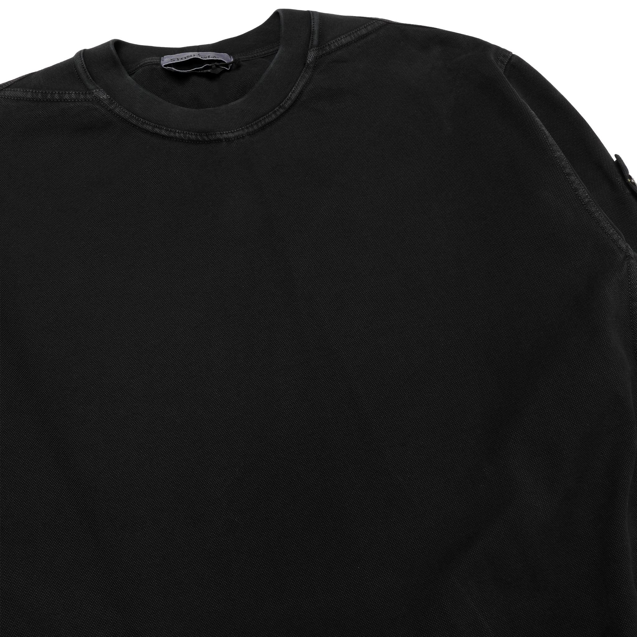 K2S156100015S0184_V0129] Stone Island Washed Effect Crewneck