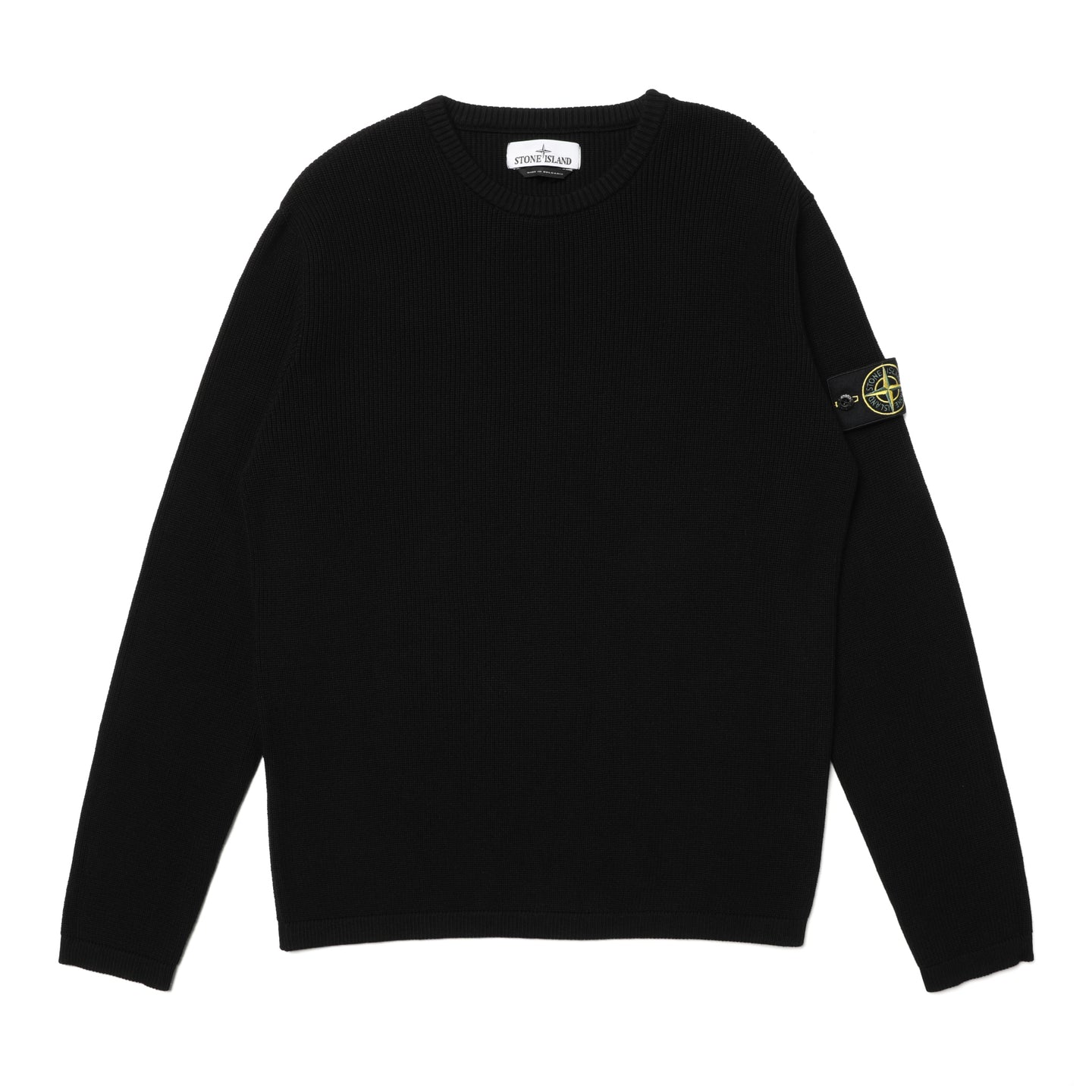 Stone Island Knit Crewneck Sweater Black
