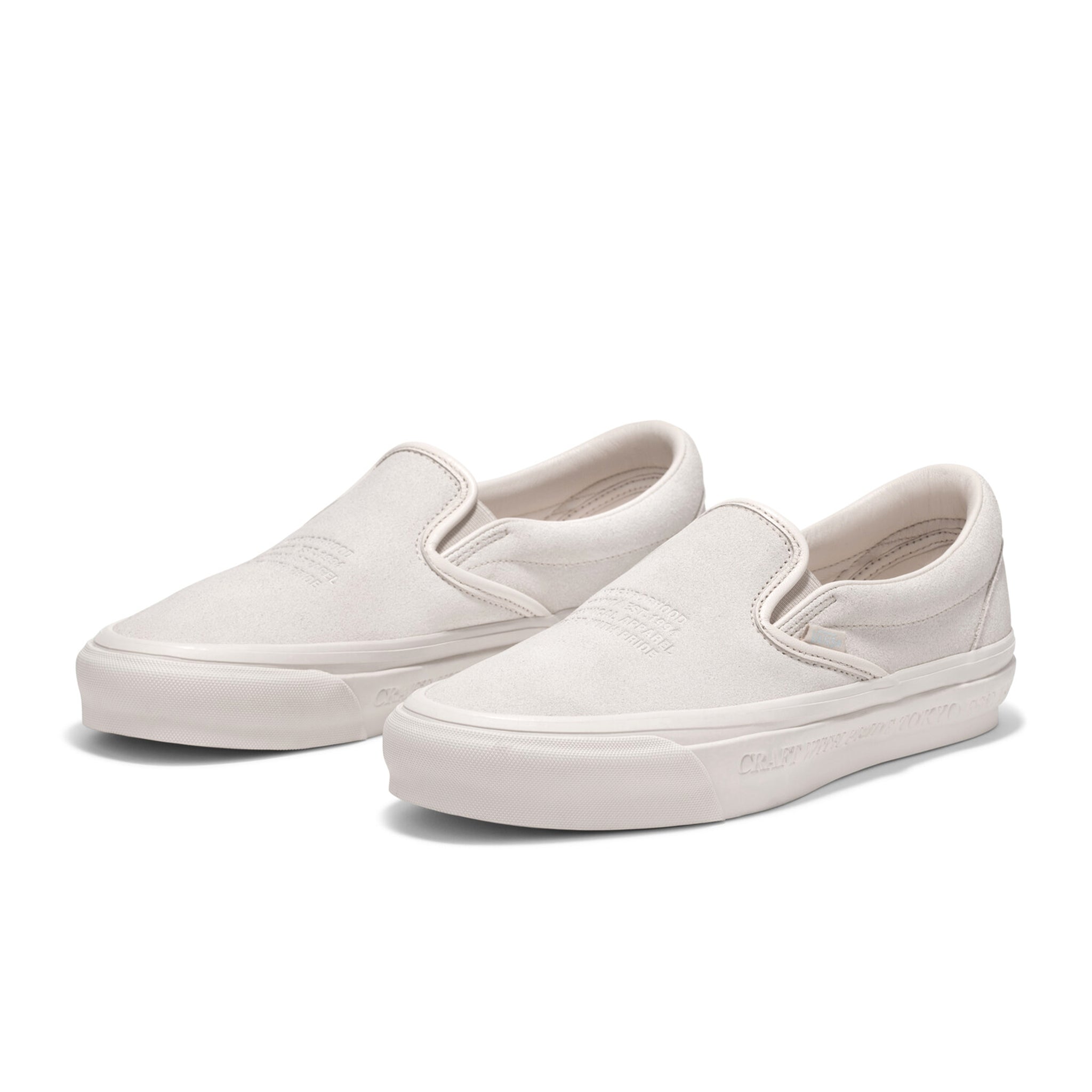 VN000EDG7VJ] Vans x Neighborhood OTW Classic Slip-On 98 (Natural