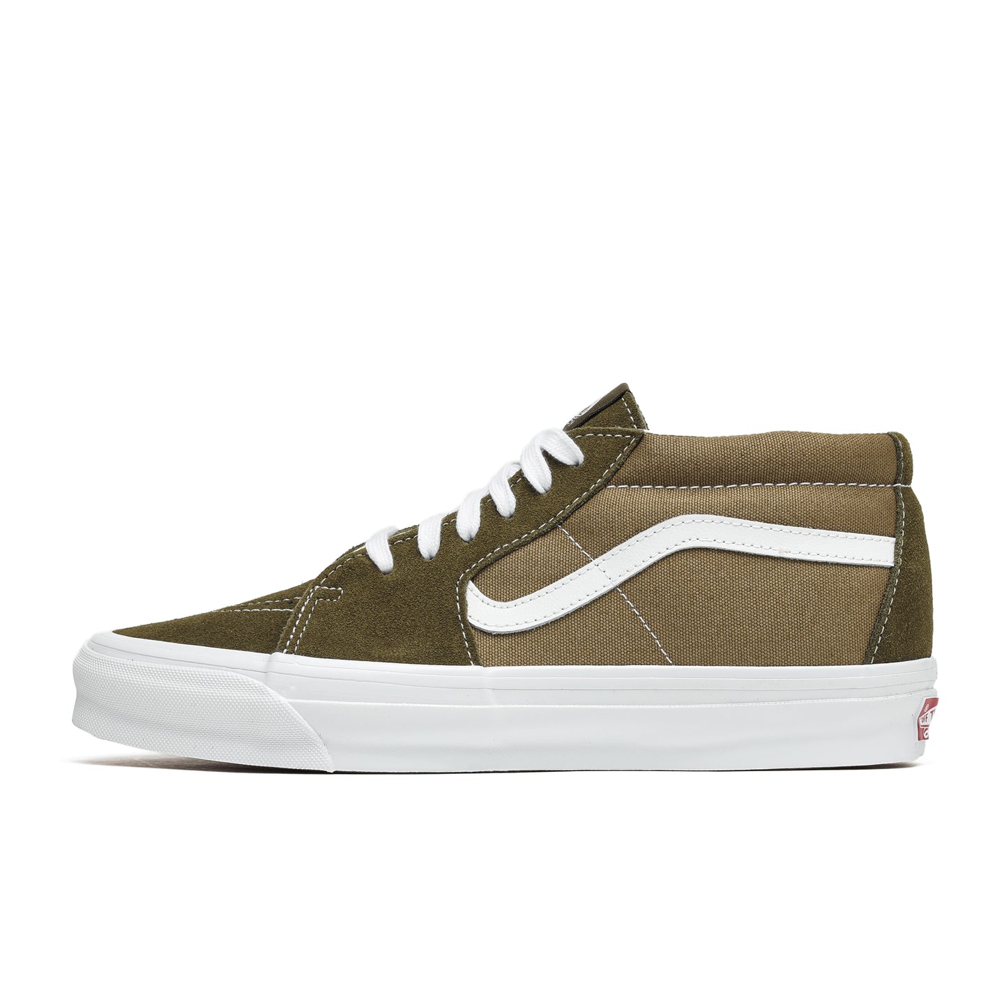 Vans Vault OG Sk8 Mid LX Green White 'Black / WhiteVans'Vans