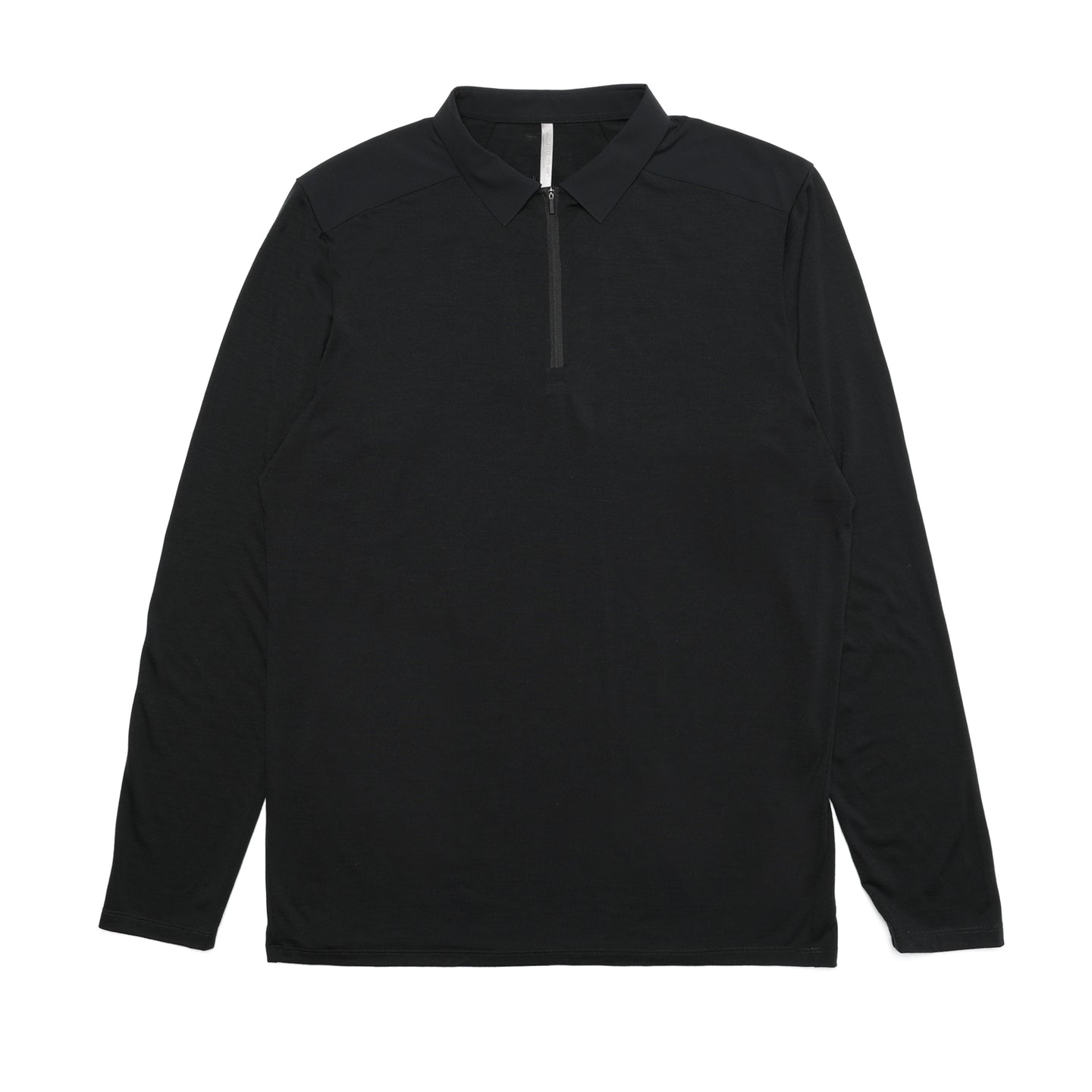 Veilance Frame Polo L/S Shirt Black