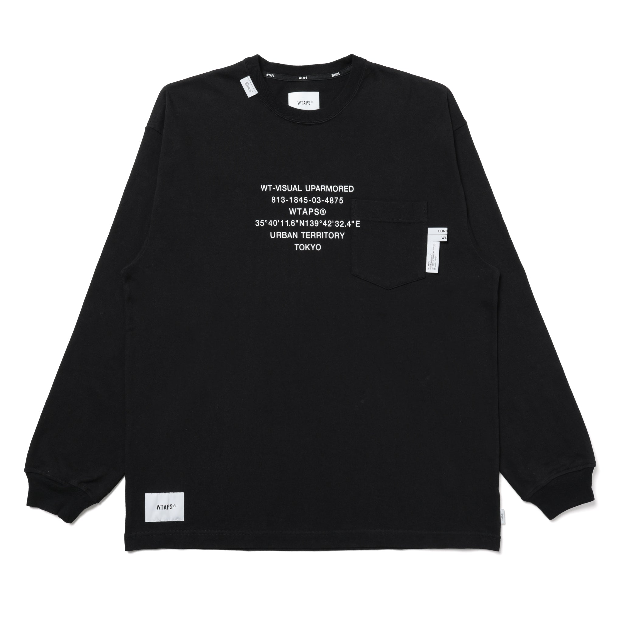 261ATDT-CSM14] WTAPS Insect L/S T-Shirt (Black) – The Darkside