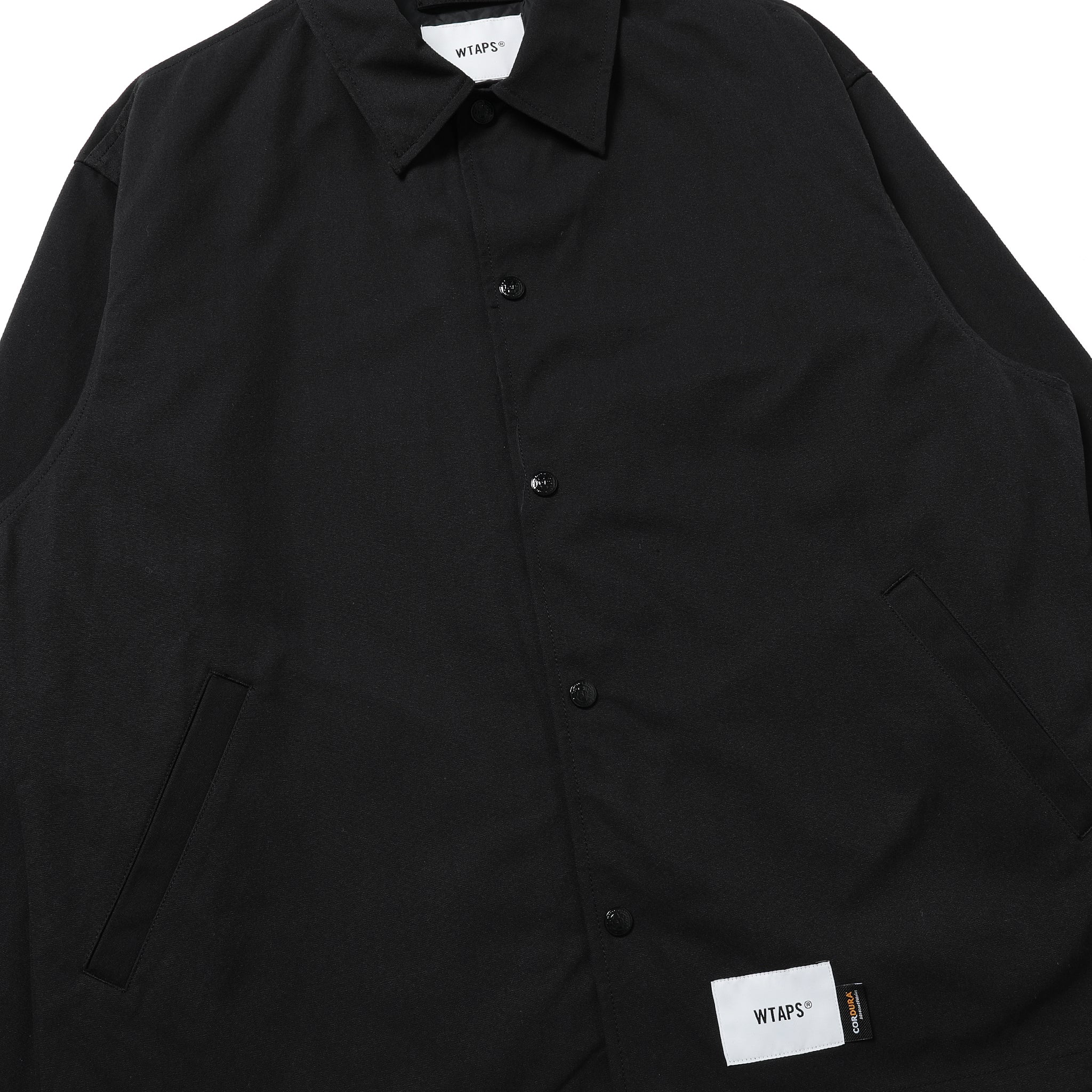 261CWDT-JKM03] WTAPS Chief Jacket NYCO CNVS Cordura (Black) – The