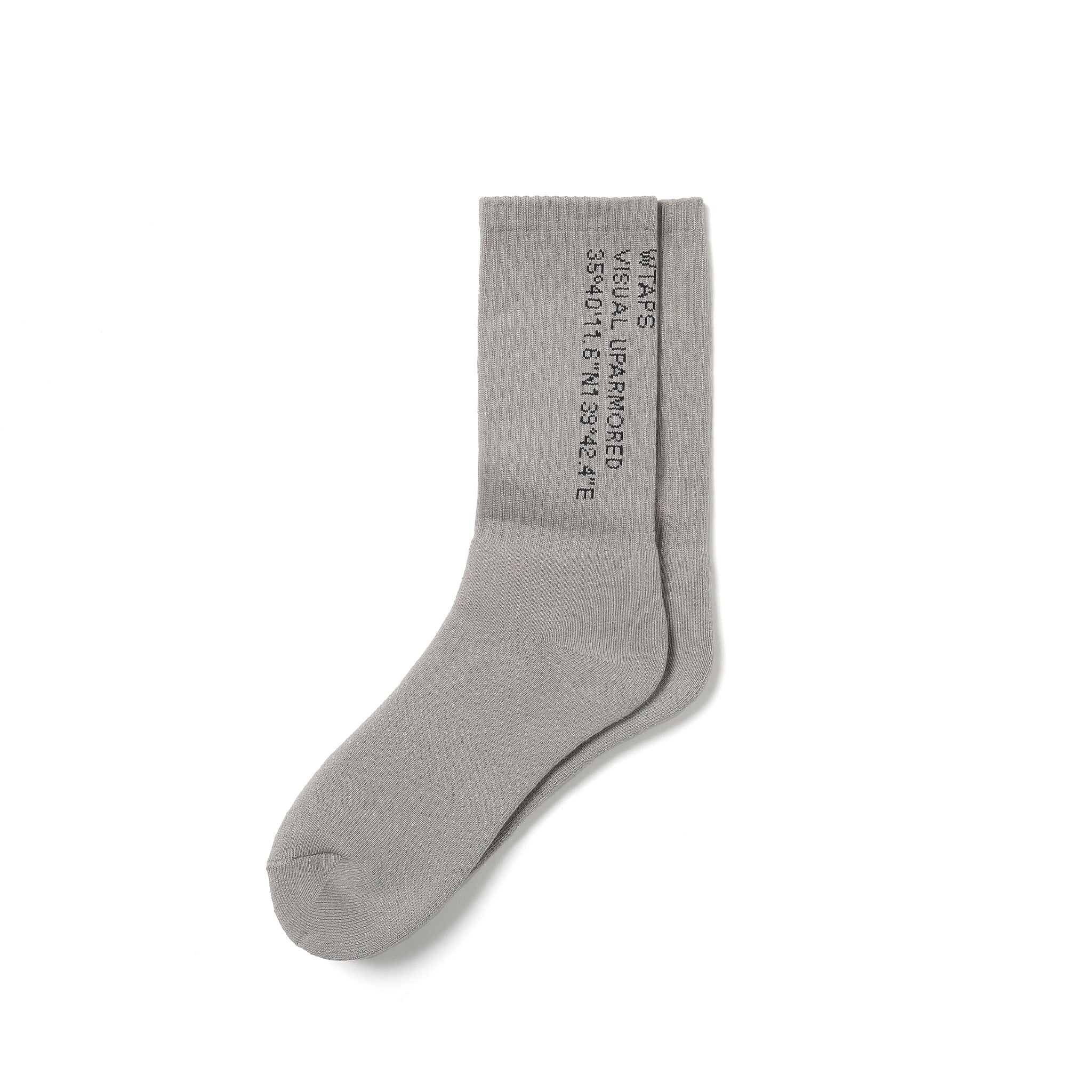 261WIDT-UWM01] WTAPS Sox (Greige) – The Darkside Initiative