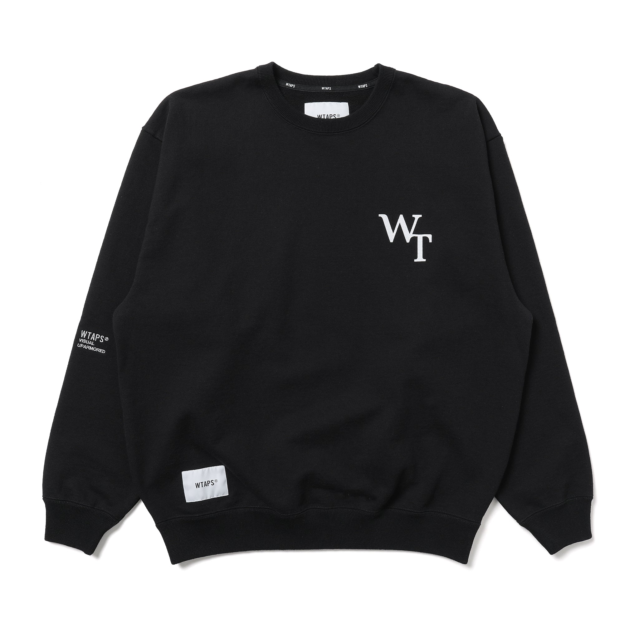 261ATDT-CSM04] WTAPS Academy Sweater (Black) – The Darkside Initiative