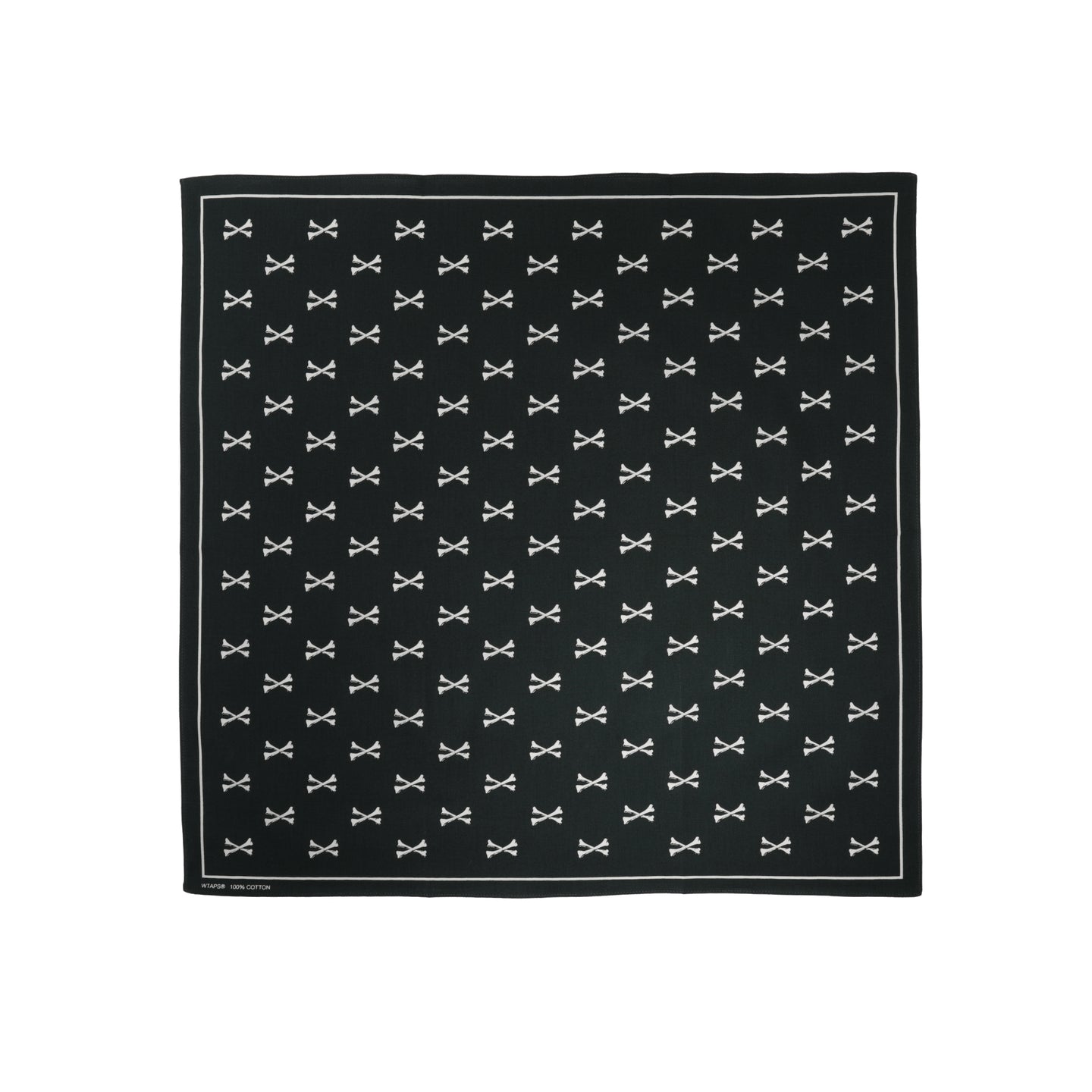 WTAPS Crossbones Bandana Green