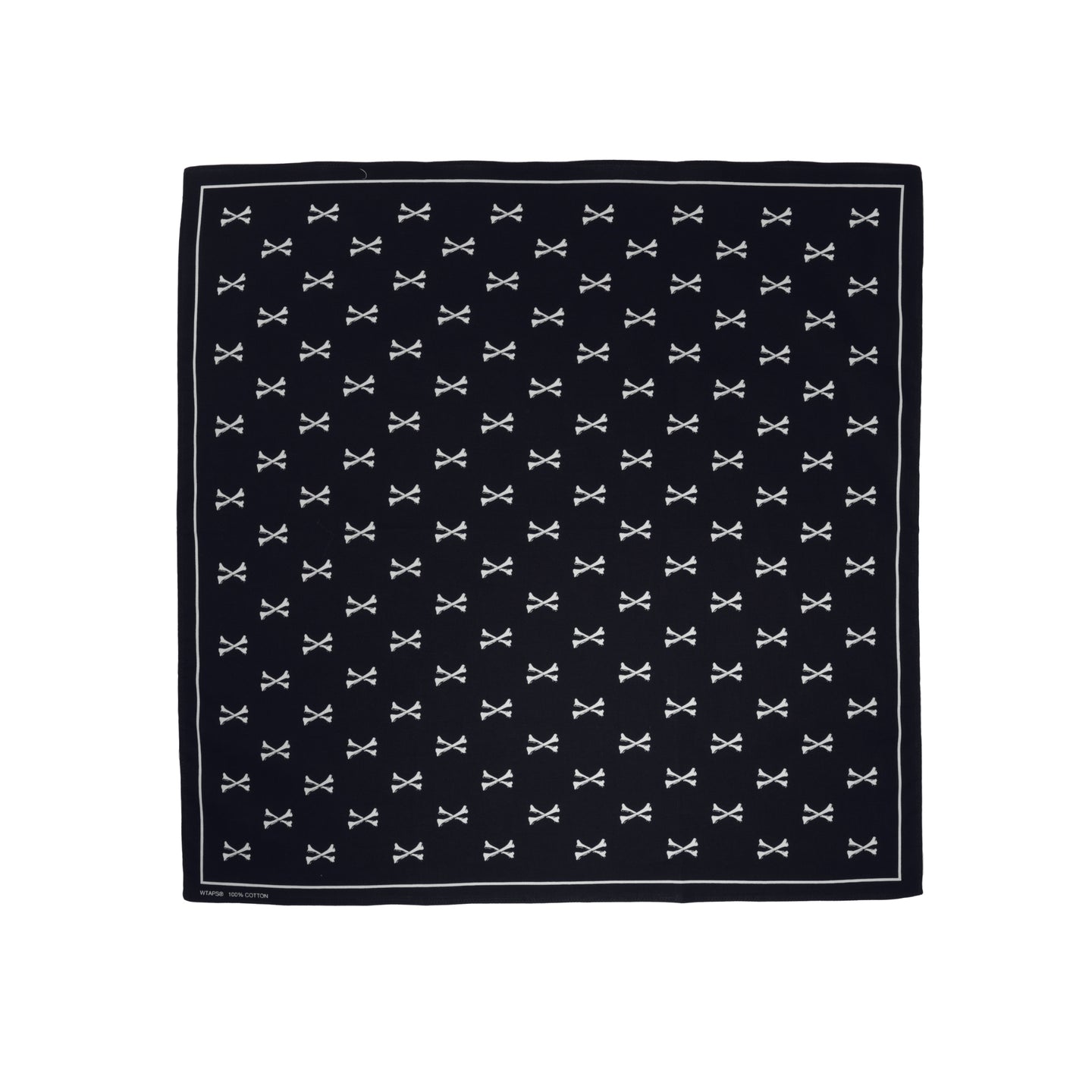 WTAPS Crossbones Bandana Navy