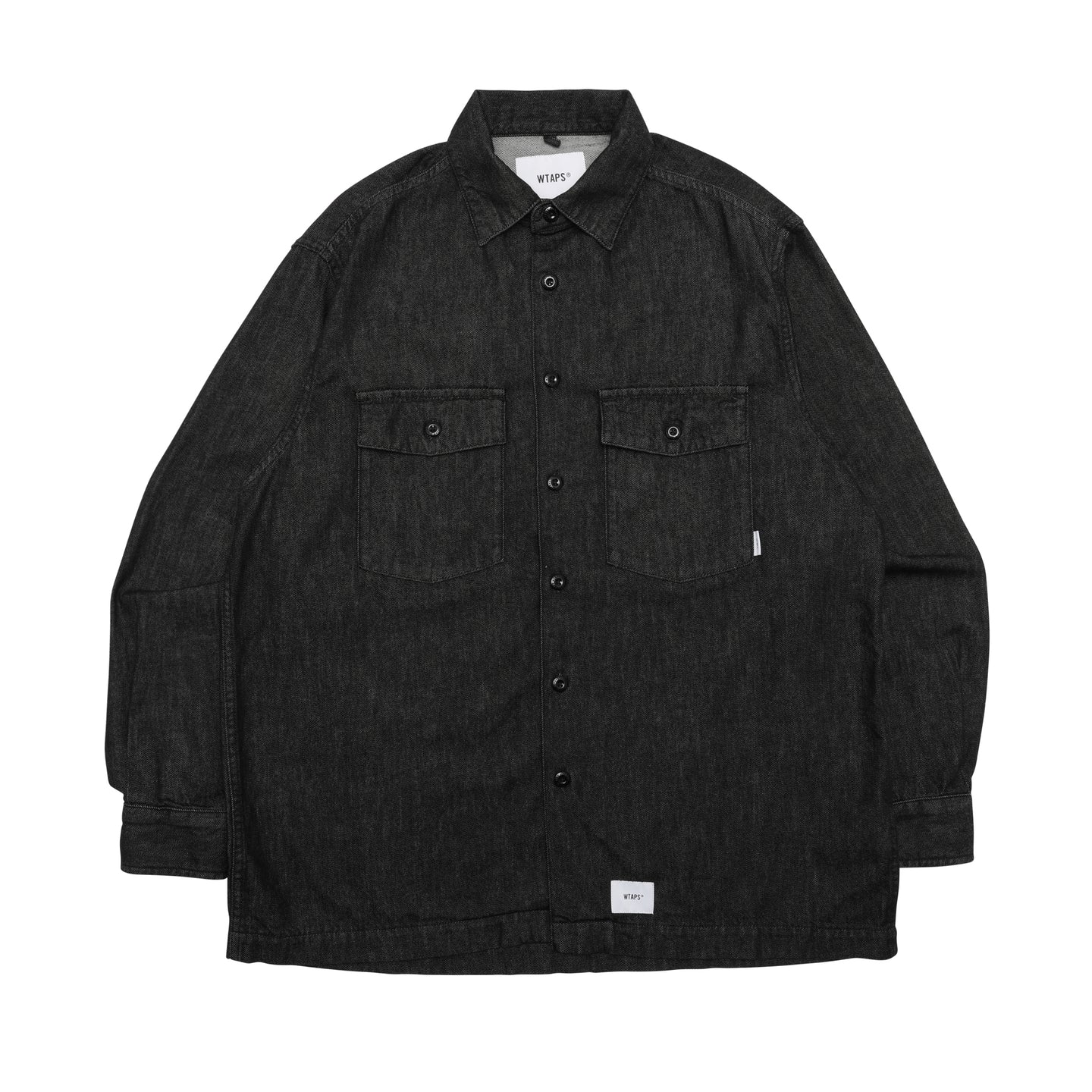 231BRDT-SHM01] WTAPS CBW L/S Shirt (Black) – The Darkside Initiative