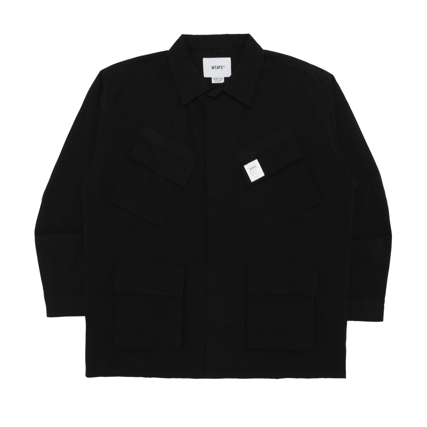 Wtaps shirts black size 02