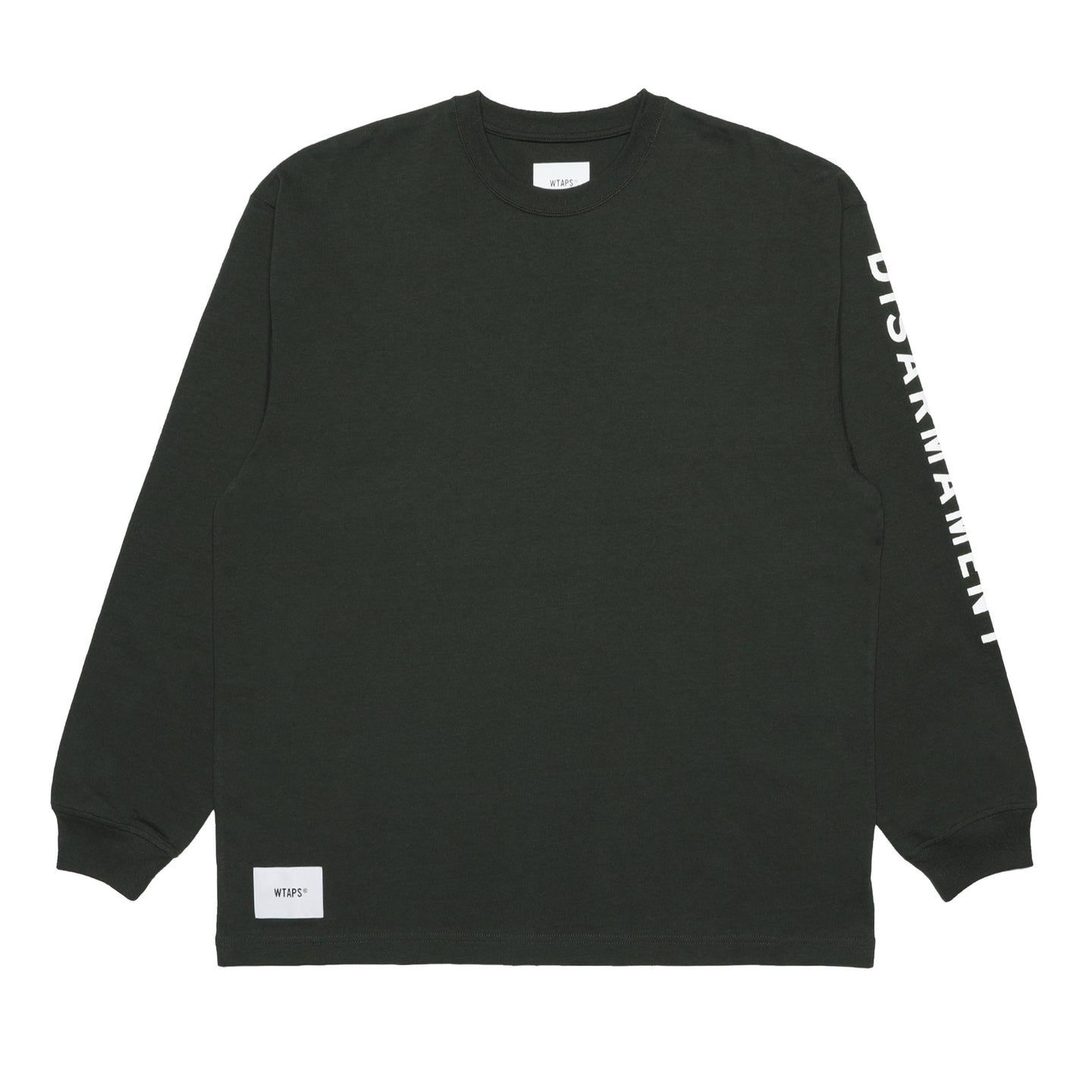 WTAPS OBJ 02 L/S T-Shirt Olive Drab