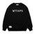 WTAPS Academy Crewneck Sweater Black