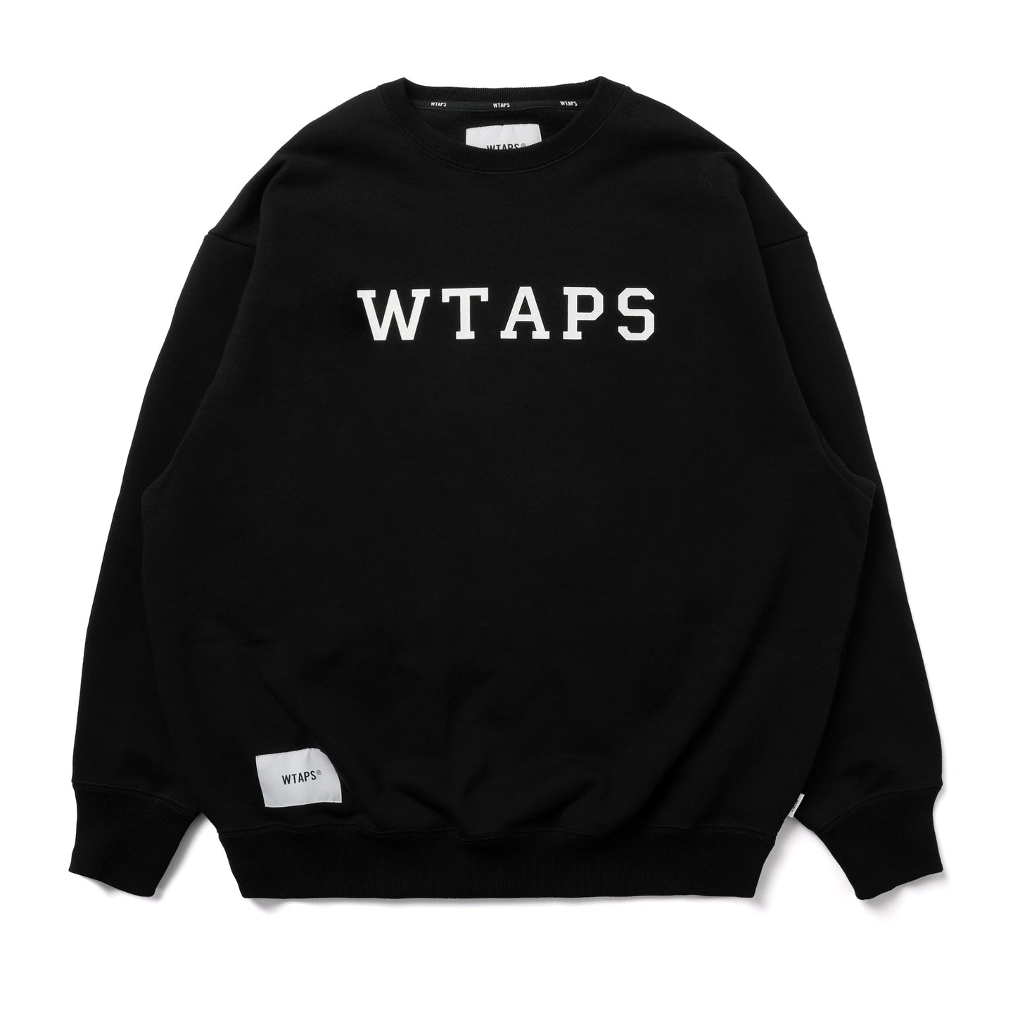 WTAPS Academy Crewneck Sweater Black
