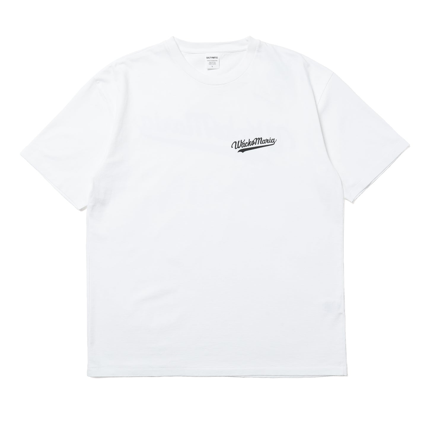 トップス WACKO MARIA WASHED HEAVYWEIGHT CREW NECK 26SS-WMT-WT07] Wacko Maria Washed Heavy Weight Crew Neck T-Shirt