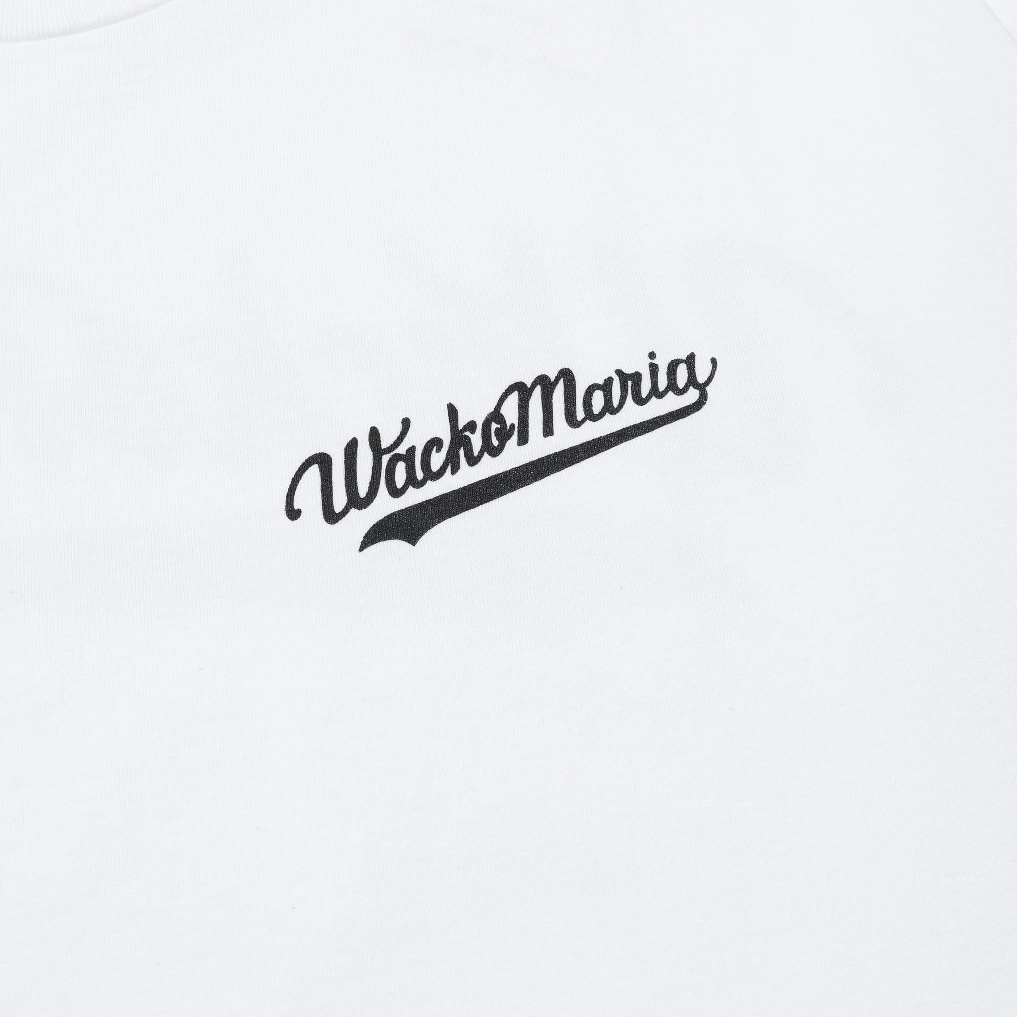26SS-WMT-WT07] Wacko Maria Washed Heavy Weight Crew Neck T-Shirt