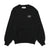 Wacko Maria Washed Middle Weight Crew Neck Sweat Shirt Black